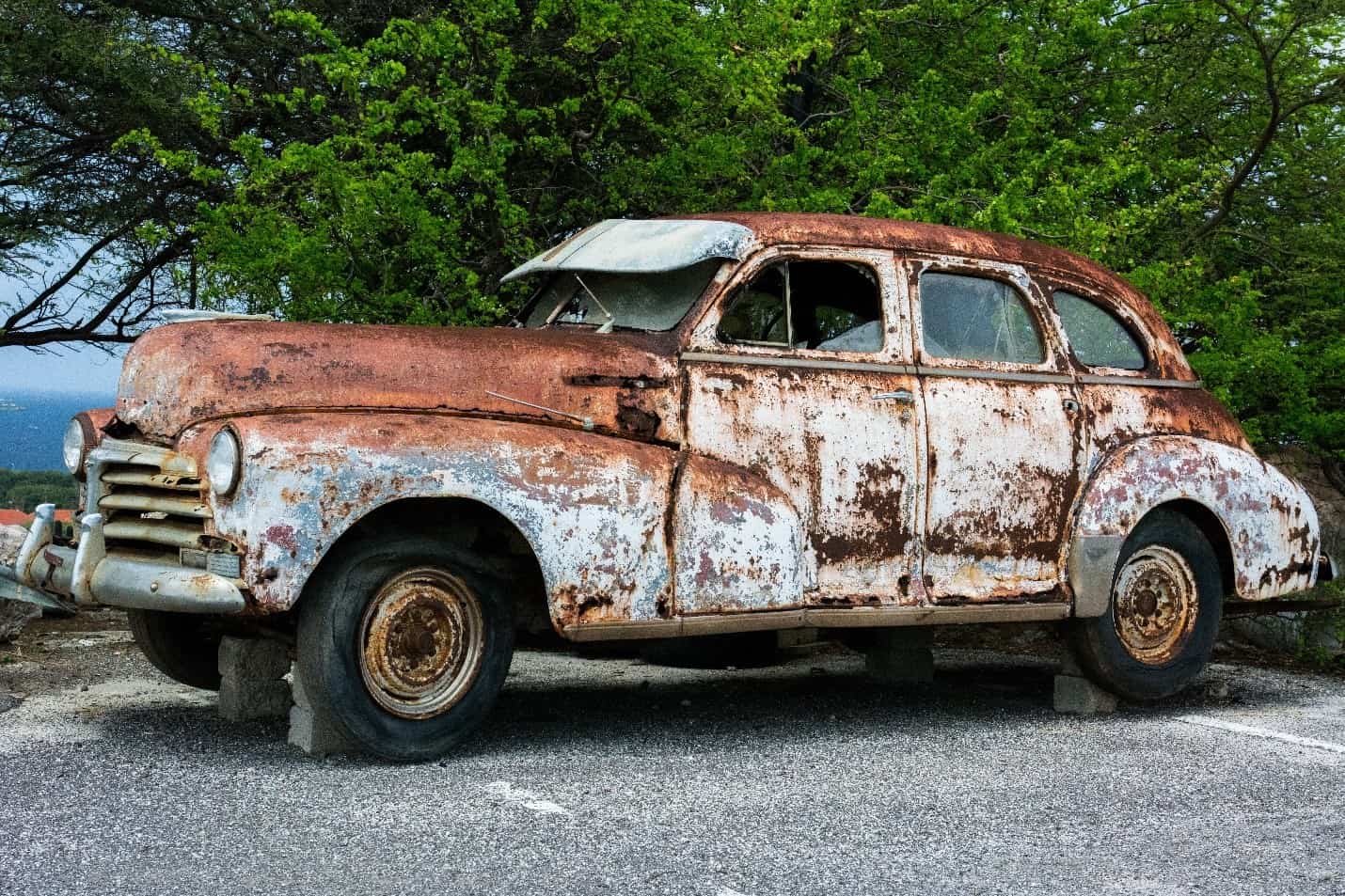 Forhindre rust på bilen